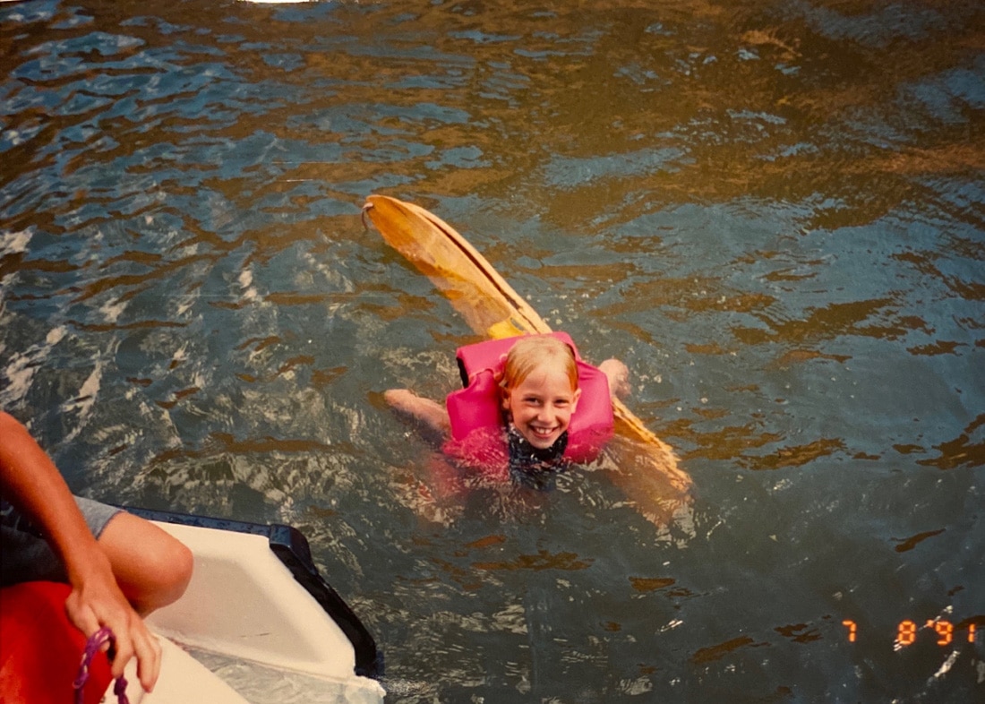 Four years old at Lake Powell